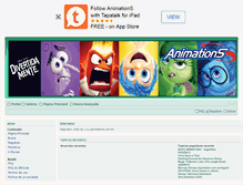 Tablet Screenshot of animations.com.br
