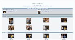 Desktop Screenshot of galeria.animations.com.br